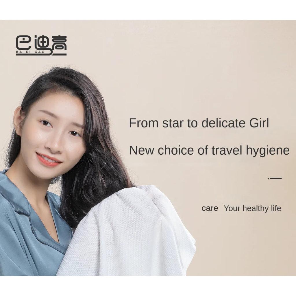 Space-Saving Travel Towel - Compressed Bath Towel